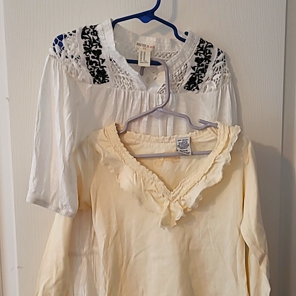 Guess and Forever 21 girl size 5/6 knit tops (can be sold separately as well)